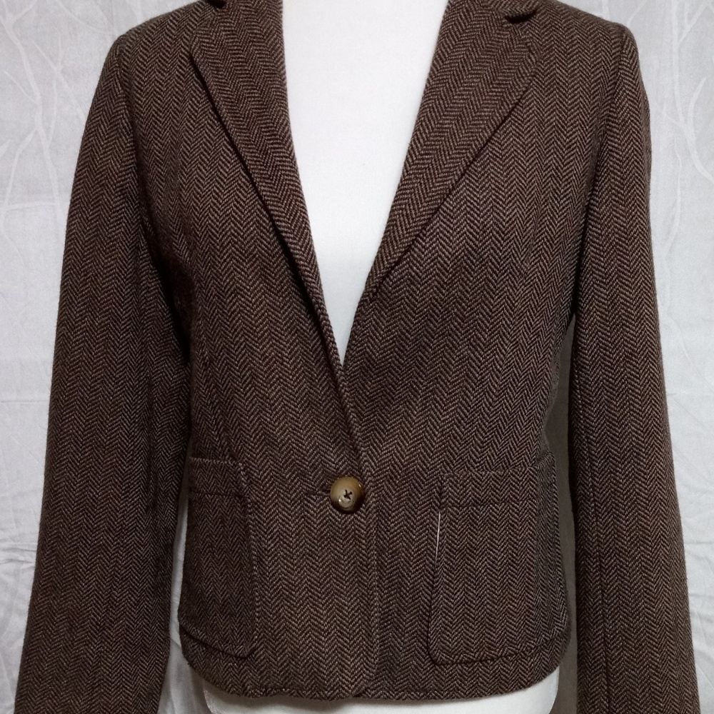 One button Winter Jacket Blazer